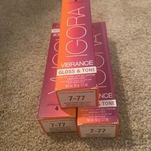 Schwarzkopf igora vibrance 7-77 (pack of 3)